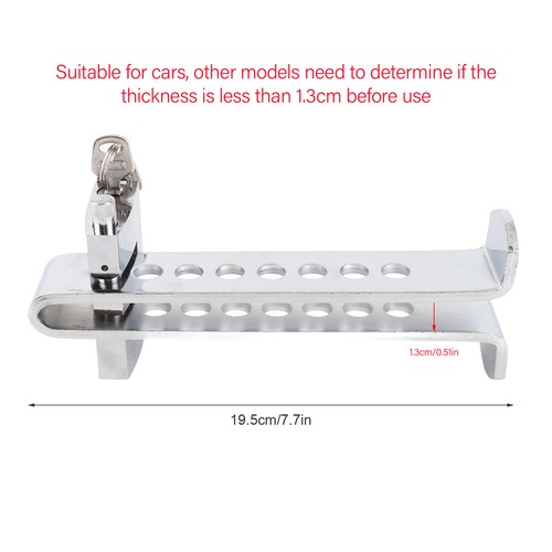 Stahl pedal lock für - 1x,